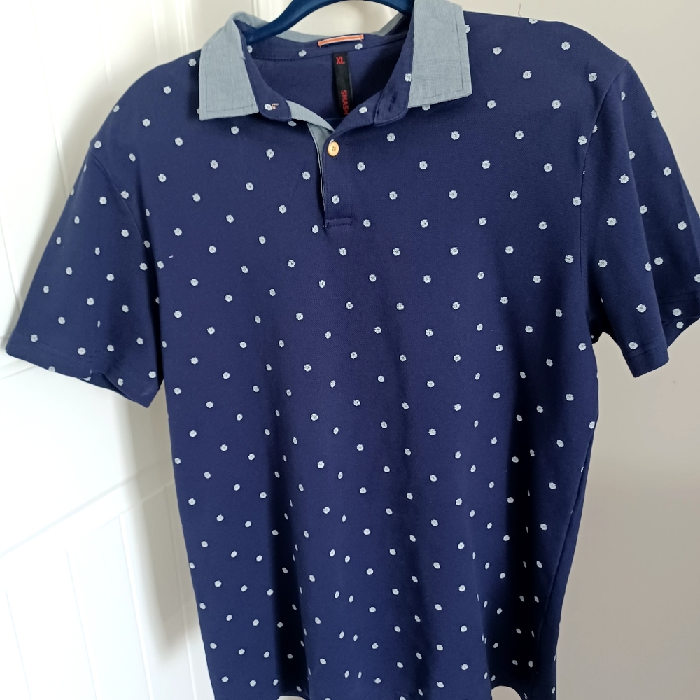Mens Smash sort sleeved shirt sz XL but fits more like a L ###G13